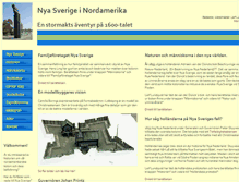 Tablet Screenshot of colonialswedes.se